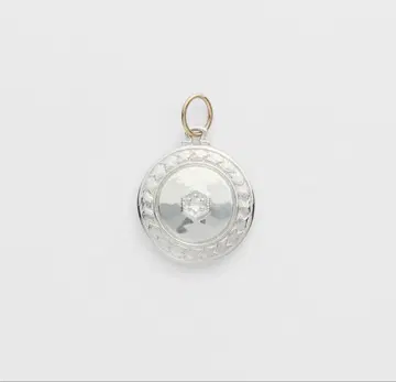 agete 아가트 다이아 K10 silver 목걸이 참