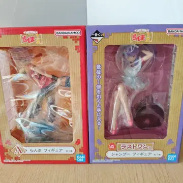 [ 미개봉 ] 란마 1/2 제일복권 라스트 원&A상 세트