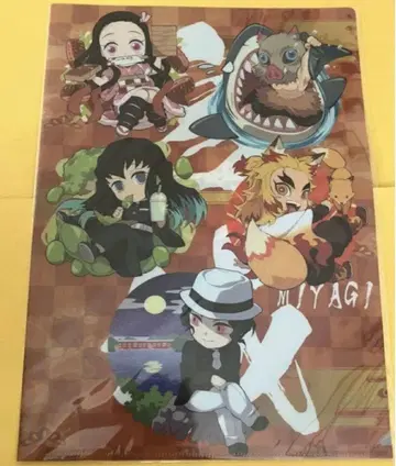 귀멸의 칼날 전 집중전 클리어 파일 미니캐릭터 미야기 무잔 렌고쿠