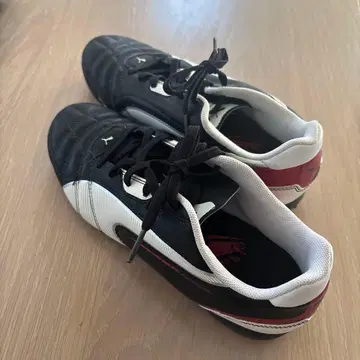 Puma 축구화 블랙/화이트/레드/여성용/스포츠/