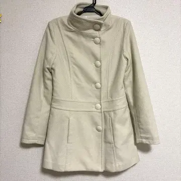 특별 가격 LIZ LISA 아이보리 코트 프리 사이즈