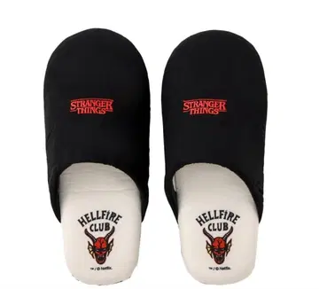 Stranger Things 헬파이어 클럽 슬리퍼 L