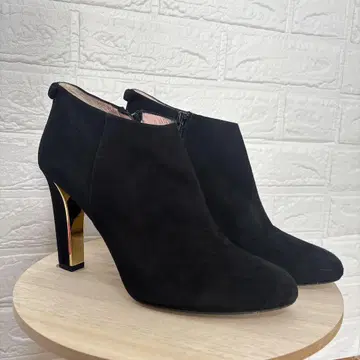 케이트 스페이드 블랙 숏부츠 26.5 부티