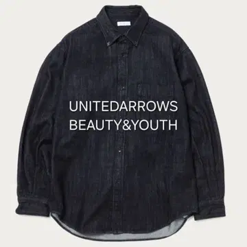 [ 새상품급 ] BEAUTY&YOUTH 오버 사이즈 데님 셔츠