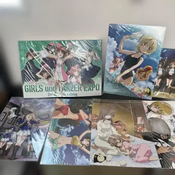 걸즈 앤 판처 B5 책받침