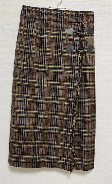 질스튜어트 체크 스커트