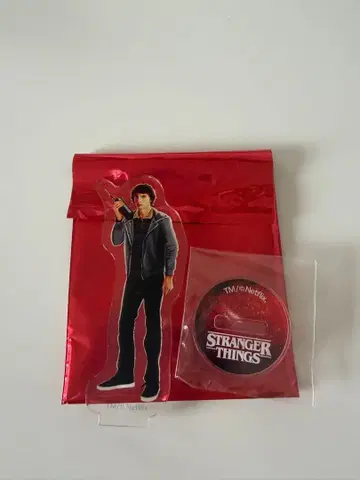 기묘한 이야기 스트신 아크릴 스탠드 마이크