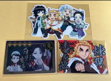 귀멸의 칼날 긴타코 굿즈 카드 렌고쿠 쿄쥬로 타마요 유시로