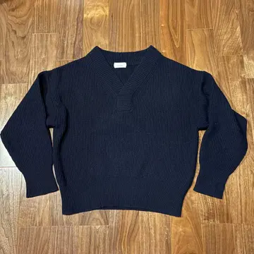 Phlannel 플란넬 니트 스웨터 긴팔 V넥