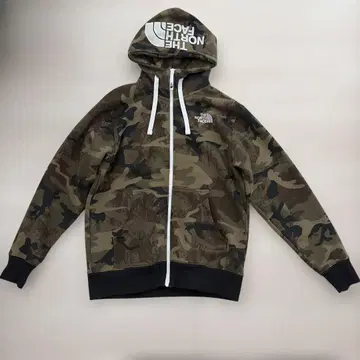 THE NORTH FACE 카모플라쥬 집업 리어뷰 후드티