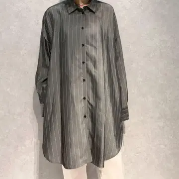 이우엔마토프 스트라이프 빅 셔츠 큐프라 컨디션 최상 2024