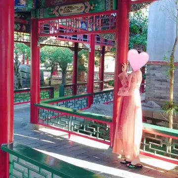 한복과 머리 장식 세트