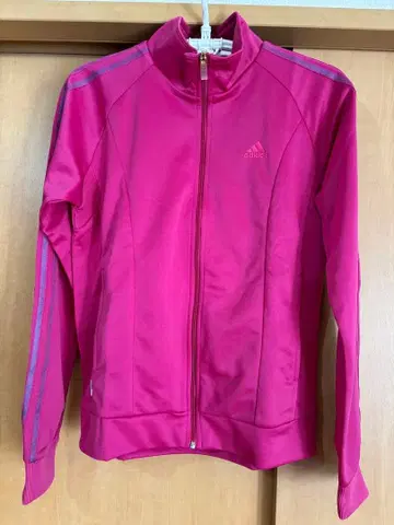 [ 새상품 ] adidas 핑크 집업 자켓