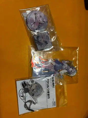 하나가메 스미레 캔 배지 아크릴 스탠드 쭙