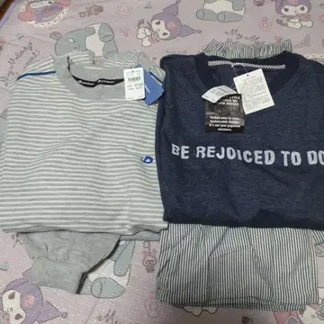 남성용 긴팔 파자마 2L 그레이 계열 파이텐 1개 네이비 계열 1개