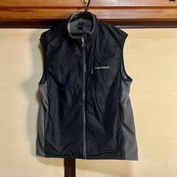 몽벨 남성용 라이트쉘 베스트 블랙 1106426 L 유즈드