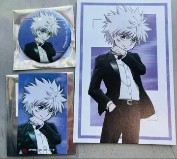 hunter x hunter 애니메이트 페어 키루아 캔뱃지