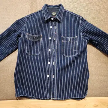 워배시 스트라이프 워크 셔츠