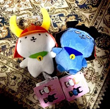 [ 택 포함 새상품 ] 히코냥 와루냥 봉제 인형 세트