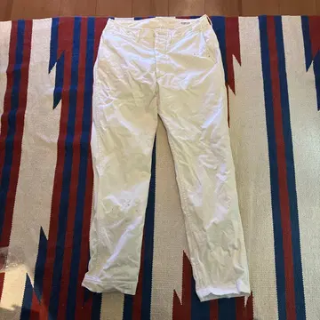 론 허먼 데님 화이트 치노 팬츠