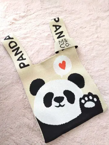 M&CO 니트 핸드백 & 숄더 스트랩