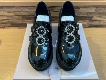 더블 버클 신발