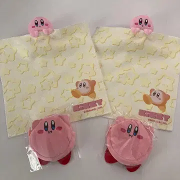 커비 손수건 & 파우치
