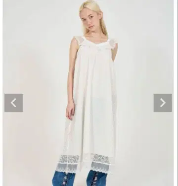 tinajojun 슬리브리스 레이스 원피스