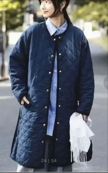 B:MING by BEAMS 아우터 퀼팅 자켓 네이비