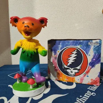 [ 익명 배송 ] 그레이트풀 데드 베어 아메리칸 잡화 흔들 목 곰