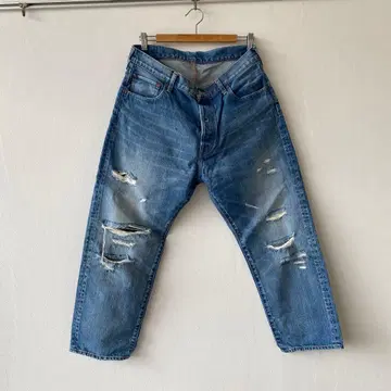 Ordinary fits 데미지 데님 팬츠