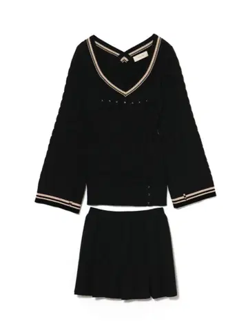 Yuhua school knit set up AM1507