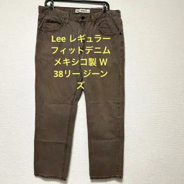 [ DE6 ] Lee 레귤러 핏 데님 멕시코제 W38 Lee 청바지