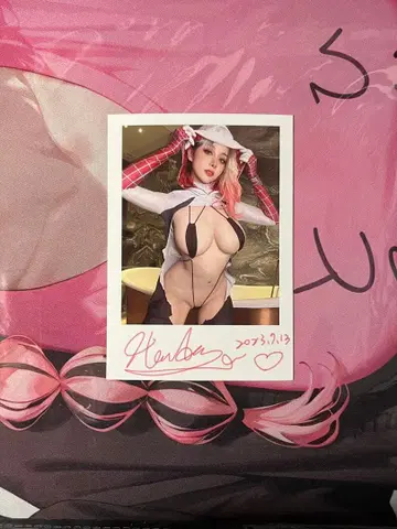 HaneAme () 유료 회원 혜택 사인 폴라로이드 1