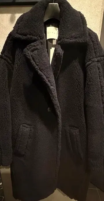 CINOH 치노 보아 코트 네이비 01