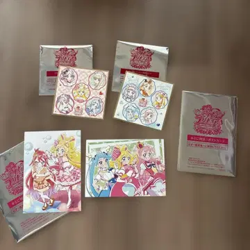 프리큐어 영화 혜택 색지 엽서