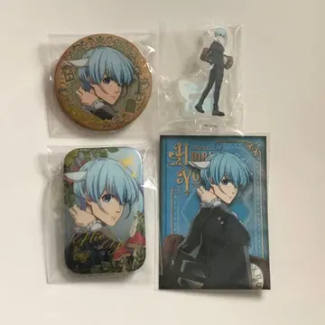 블루 록 동화 히오리 양 캔뱃지 스퀘어 캔뱃지 미니 아크릴 스탠드 특전