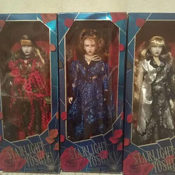 스타 라이트 요시키 인형 3개 세트 장식품 미개봉 X JAPAN