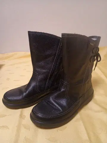 새상품급 자택 보관 아킬레스 솔보 블랙 부츠 고어텍스