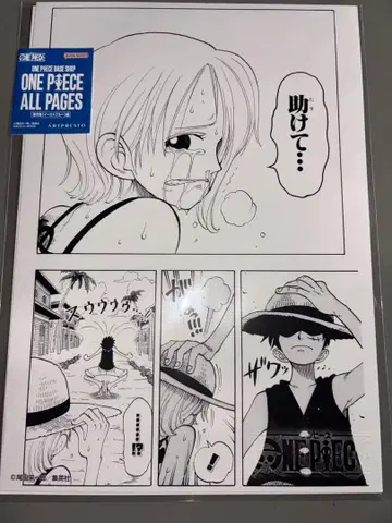 베이스샵 ONE PIECE ALL PAGES 루피 나미