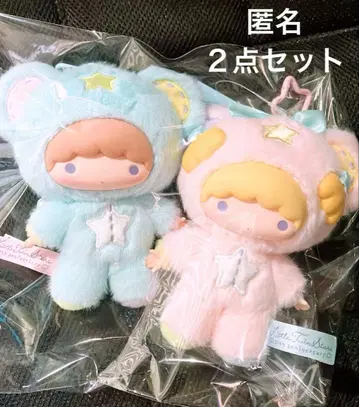 리틀트윈스타 별하늘의 엔젤 마스코트 홀더 키키라라