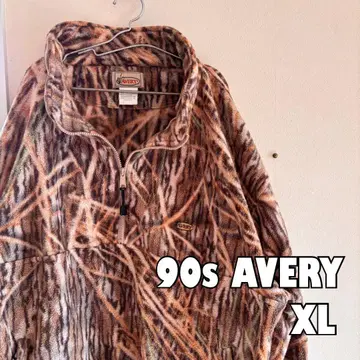 초레어 90s AVERY 하프 지퍼 플리스 자켓 빈티지
