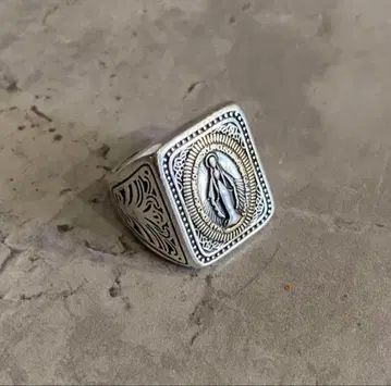 1034 성모 마리아 반지 S925 각인 멕시코 주얼리 빈티지