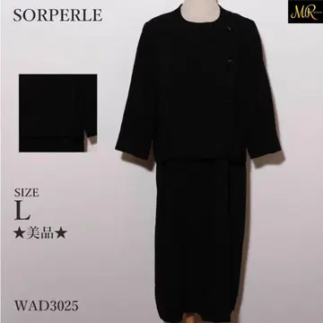 새상품급 SOIRPERLE 원피스 7부 소매 노카라 자켓 포멀