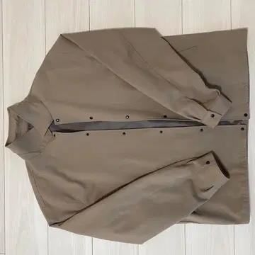 Carreman 베이지 버튼 셔츠