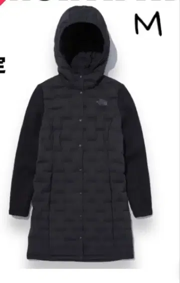 THE NORTH FACE 블랙 다운 자켓 M 한국 한정판