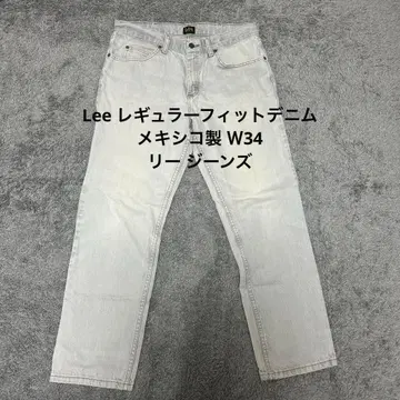 [ DE8 ] Lee 레귤러 핏 데님 멕시코제 W34 Lee 청바지