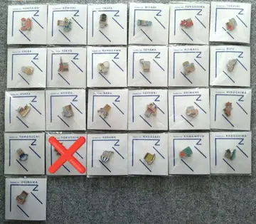 토요코 인 TOYOKO INN 지역별 GENKI 배지 24종 세트