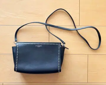 J&M Davidson 블랙 가죽 숄더백