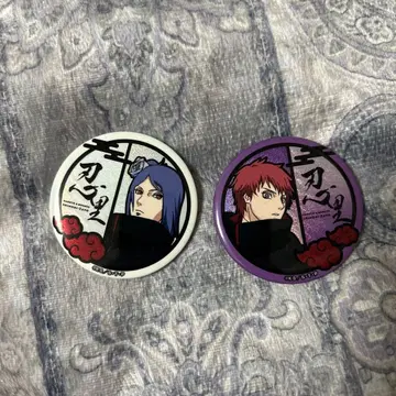 NARUTO 닌리 니지겐노모리 글리터 캔뱃지 아카츠키 코난 전갈